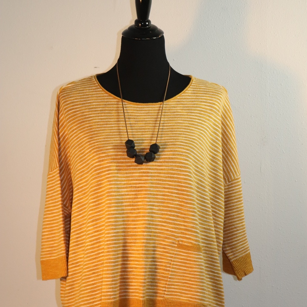 Eileen Fisher Mustard Sweater